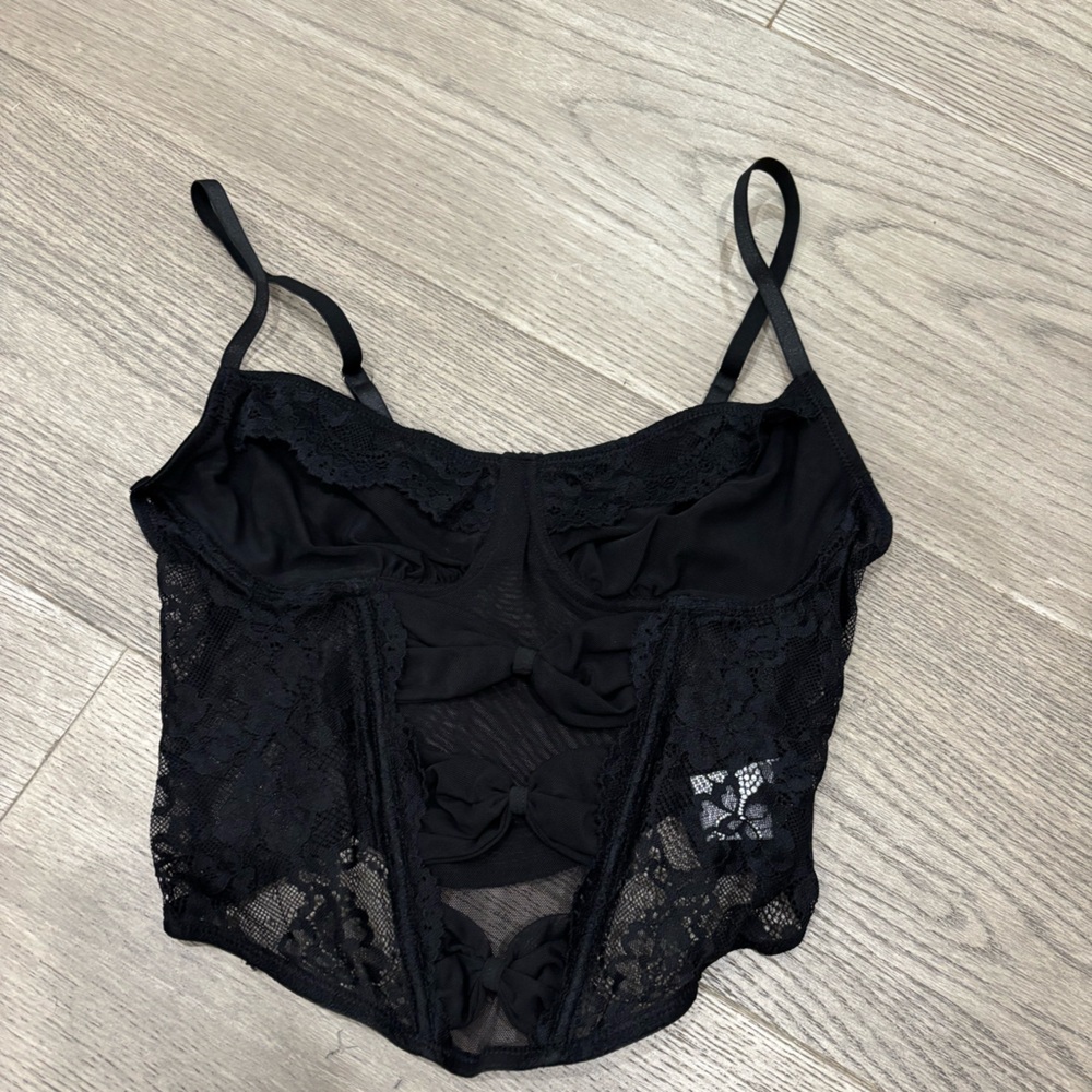 SHEIN Black Lace top